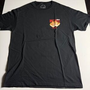 CVLA Dont Stress Baby Cherub Graphic T-Shirt Black Mens Large Streetwear Tee